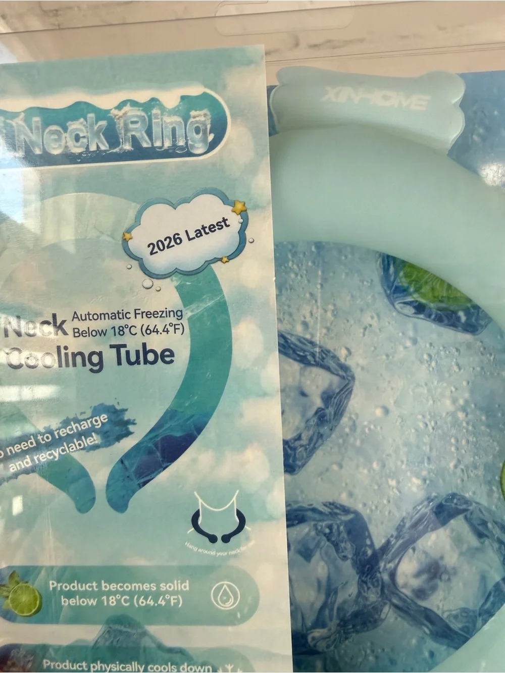 Cooling Neck Tube - Light Blue